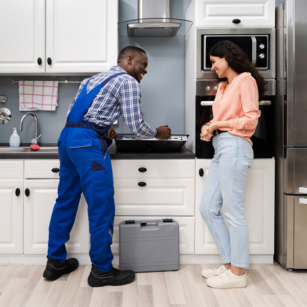 can you provide an estimate for cooktop repair before beginning any work in Penelope TX